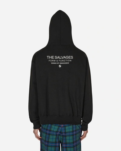 The Salvages Form & Function Hooded Sweatshirt In Black