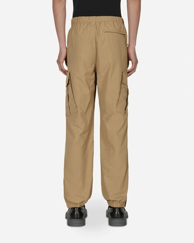 Undercover Beige Nylon Cargo Pants In Beige