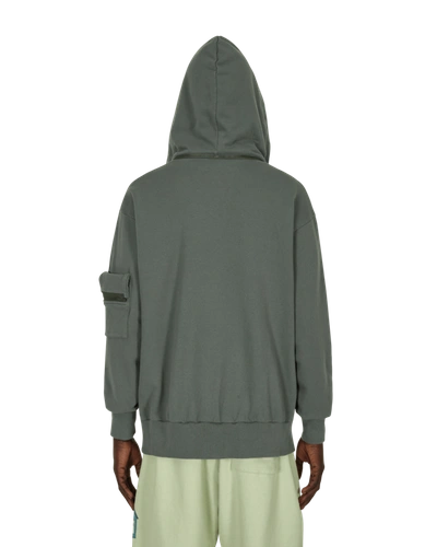 Shop Undercover Once In A Lifetime Hooded Sweatshirt Green In Multicolor