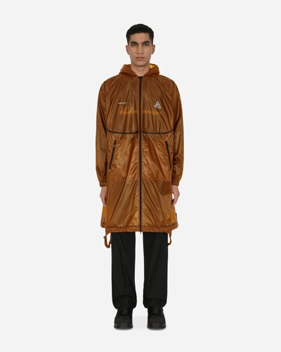 Shop Undercover Packable Parka Jacket In Brown