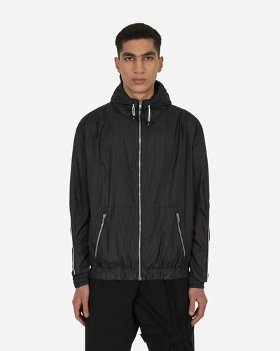 Shop Jordanluca Baxter Hooded Jacket In Black