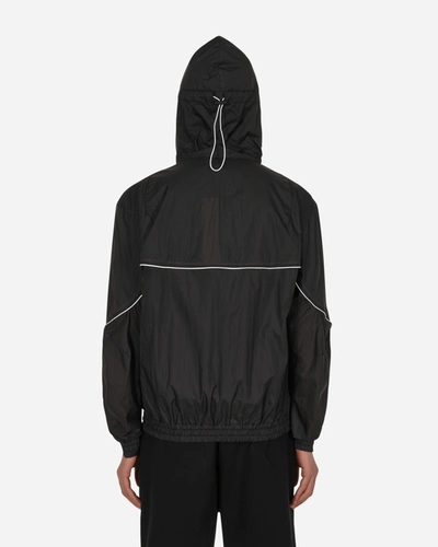 Shop Jordanluca Baxter Hooded Jacket In Black