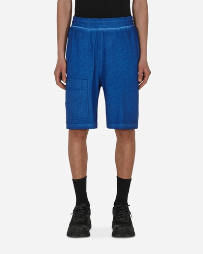 Shop A-cold-wall* Dissolve Dye Shorts In Blue