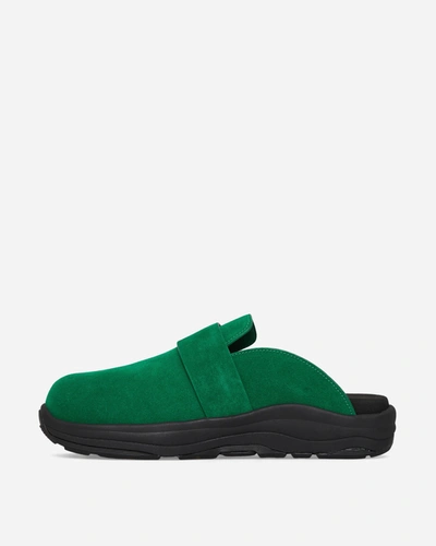 Shop Suicoke Tom Wood Makö-s Clogs In Green