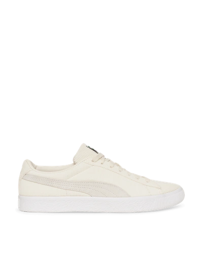 Puma Butter Goods Basket Vtg Sneakers In Cream/birch