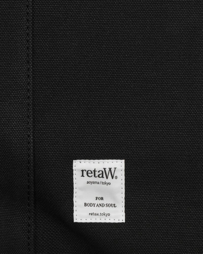 Shop Reta-w Logo Laundry Bag In Black