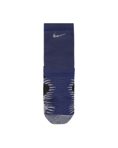 Shop Nike Trail Running Crew Socks In Dk Purple Dust/reflective Silv