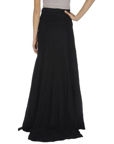 Shop Blk Dnm Maxi Skirts In Black