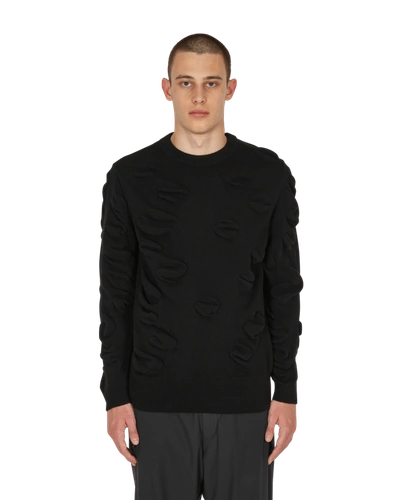 Shop Jordanluca Euphoria Crewneck Sweater In Black