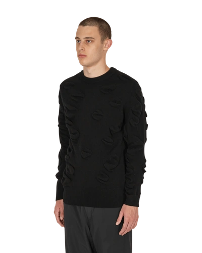 Shop Jordanluca Euphoria Crewneck Sweater In Black