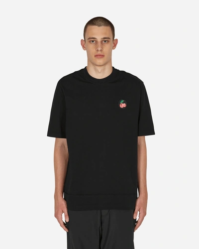 Shop Jordanluca Cherries T-shirt In Black