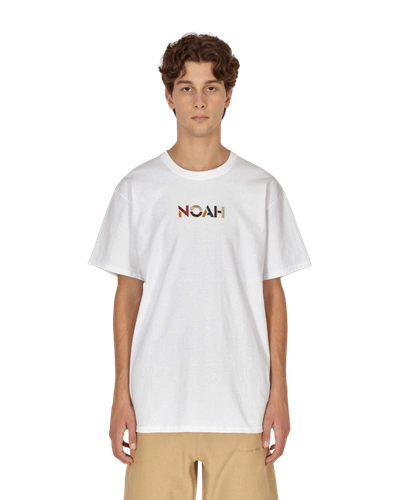 Shop Noah Sign T-shirt In White