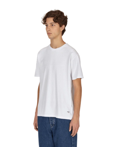 Shop Noah Recycled T-shirt In White