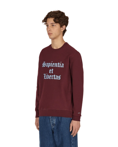 Noah Knowledge Crewneck Sweatshirt In Port Royale