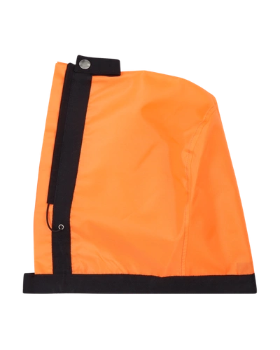 Arnar Mar Jonsson Hi-vis Detachable Hood Liner In Orange