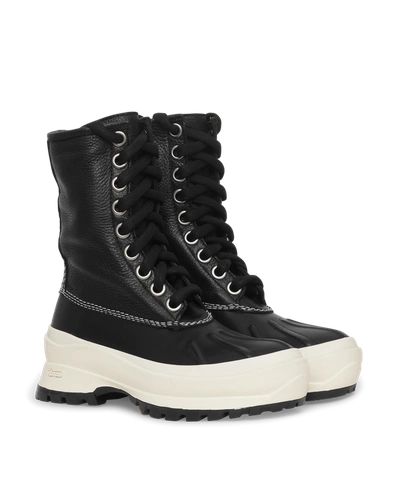 Shop Jil Sander Hiking Boots In Black