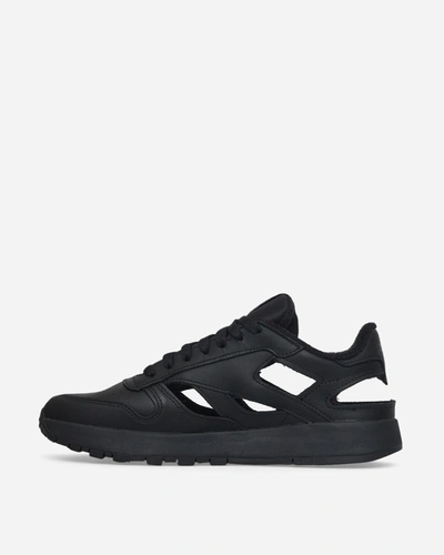 Shop Maison Margiela Reebok Classic Leather Dq Sneakers In Black