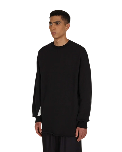 Shop Undercoverism Padded Crewneck Sweatshirt In Black