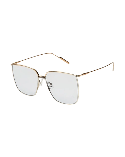 Shop Gentle Monster High To Low 032 Sunglasses In Gold