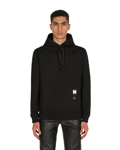 Shop Alyx Hooded Sweatshirt In Black