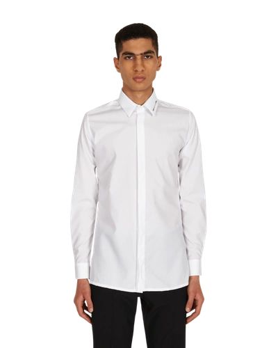 Shop Alyx Metal Logo Button Down Shirt In White