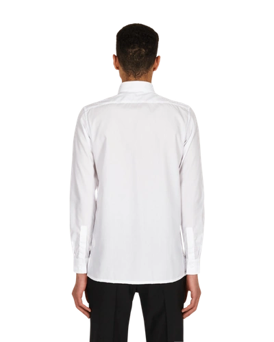 Shop Alyx Metal Logo Button Down Shirt In White