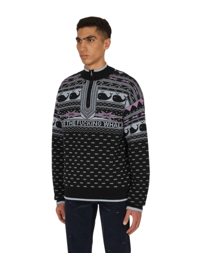 Shop Phipps Save The Whales Sweater In Black