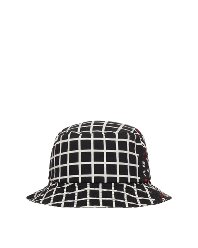 Shop Cav Empt Grid Bucket Hat In Black