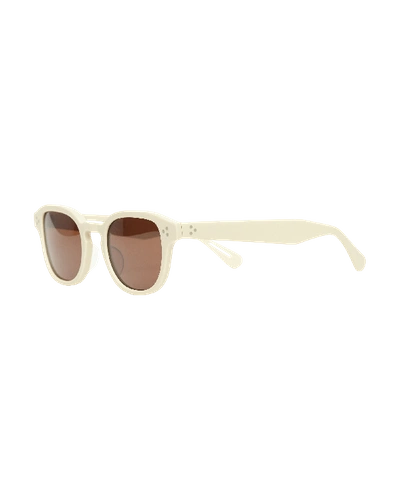 Shop Neighborhood Sinner Sunglasses In Beige/brown