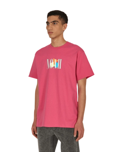 Shop Noah Shapes T-shirt In Sangria