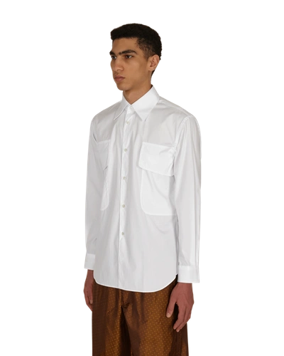 Shop Comme Des Garçons Shirt Pocket Shirt In White