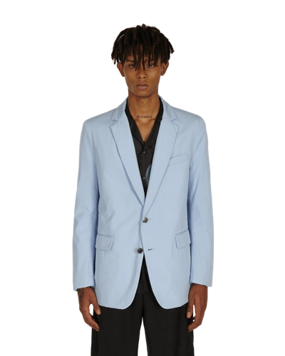 Shop Dries Van Noten Benton Blazer In Light Blue