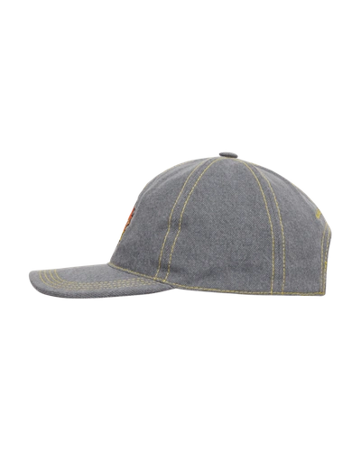 Shop Paccbet Embroidered Logo Cap In Light Grey