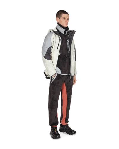 And Wander Slam Jam High Loft Polartec Fleece Pants In Charcoal