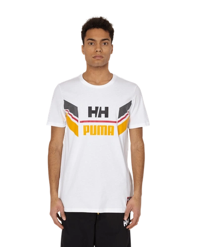 Shop Puma Helly Hansen T-shirt In White