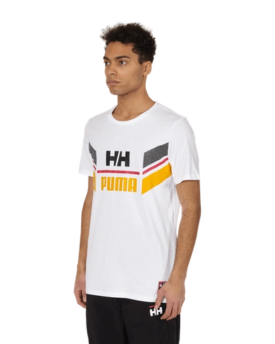 Shop Puma Helly Hansen T-shirt In White