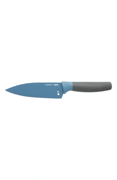 Shop Berghoff 5.5" Leo Chef Knife In Blue