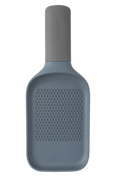 Shop Berghoff Leo Soft Grip Ginger Grater In Blue