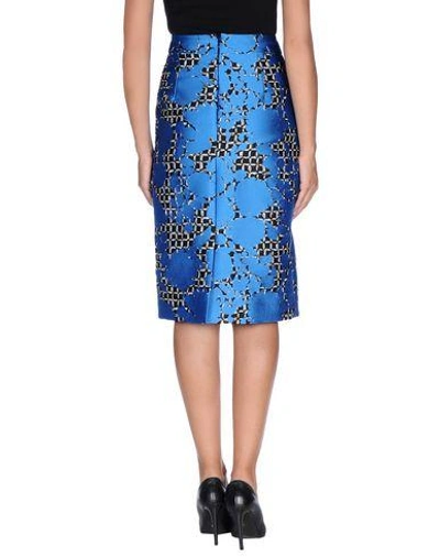 Balenciaga Knee Length Skirt In Azure | ModeSens