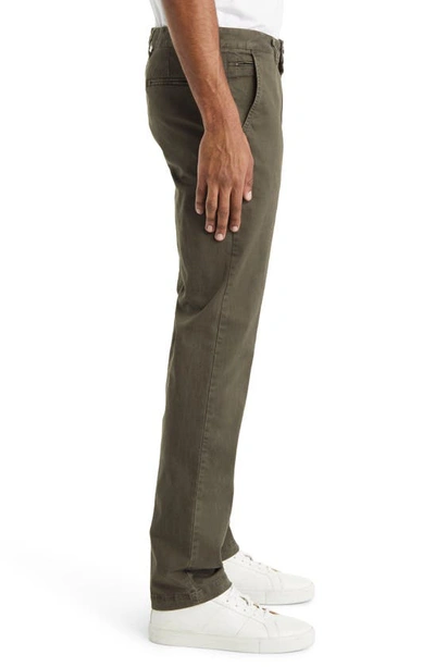 Shop Vintage 1946 Comfort Stretch Flat Front Pants In Dark Moss