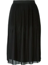 GIVENCHY sheer pleated skirt,DRYCLEANONLY