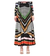 MARY KATRANTZOU Pleated Full-Length Skirt