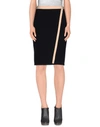 BLUMARINE Knee length skirt,35259685UT 5