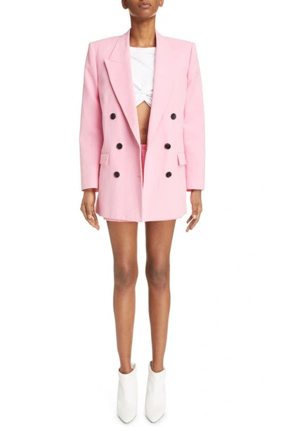 Shop Isabel Marant Licoba Costard Miniskirt In Pink