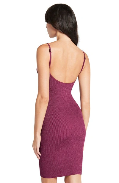 Shop Bound By Bond-eye Paloma Body-con Cover-up Dress In Boysenberry