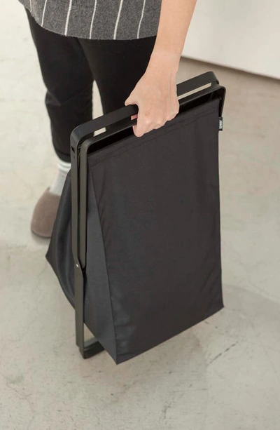 Yamazaki Tower Laundry Hamper In Black
