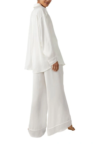Shop Free People Dreamy Days Pajamas In Ivory