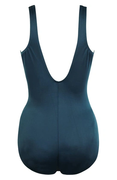 Miraclesuit Illusionist Circle One Piece Swimsuit In Nova