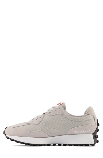 Shop New Balance Gender Inclusive 327 Sneaker In Rain Cloud/ White