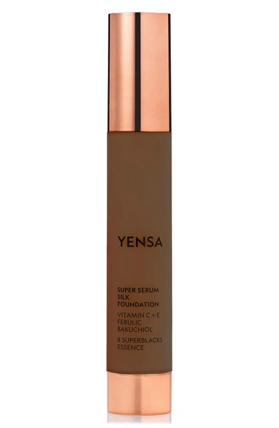 Shop Yensa Super Serum Silk Foundation, 1 oz In Deep 4